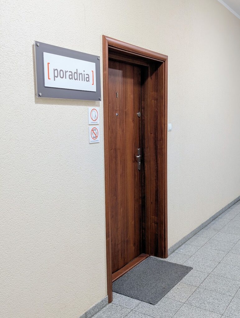 Pokój terapeutyczny — gabinet logopedyczny Poznań Braille'a 2